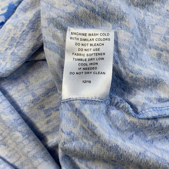 IBKUL Top Mock Neck Short sleeve Preppy Golf Tennis PickleBall Liz Denim Blue - Picture 4 of 11